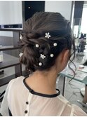 お呼ばれヘアセット