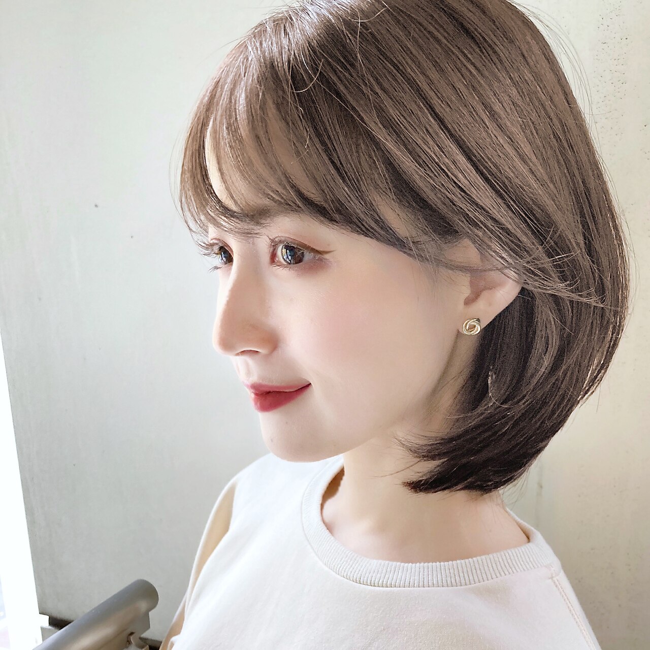 63800円フォンテーヌ 顔をリフトアップ出来る人気のボブスタイル LUW02 大人ショートボブ×ナチュラルボブ×前髪あり 20代30代40代 s01