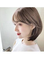 エマ ギンザ(EMMA GINZA)&nbsp;くびれボブひし形ボブ似合わせカット40代50代