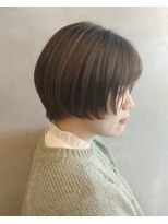 イキプラスディードットログ 大和八木駅前店(ikii+D.Log)&nbsp;大人ショートボブ丸みショートカットマッシュショート前髪あり