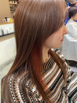 フィールグッドカンパニー(Feel Good Company) イヤリングカラーピンクレッドレイヤー