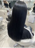 ブルーブラック×髪質改善