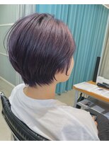 ヘアーエスクールエミュ(hair S. COEUR emu) 【長持ち艶カラー ダークパープル】
