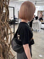 ソーソー(SoSo)&nbsp;《SoSo》プツっとボブ×ミルクティーベージュ