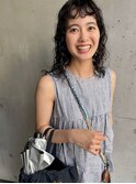オン眉スパイラルパーマ
