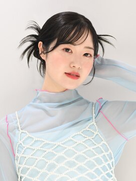 アース クロスガーデン川崎店(HAIR&MAKE EARTH) ツインカチモリアレンジ