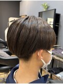 【メンズ風刈り上げマッシュ】鎌取/中島
