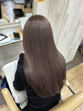 スカイ(SKY) 透明感カラー/髪質改善/縮毛矯正/レイヤーカット/ダブルカラー