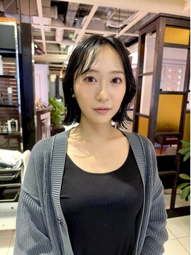 バム 名古屋栄店(BAMM) ヘアドネーションでばっさり!外ハネボブ【坂根】