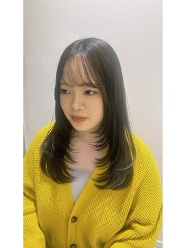 エン(en.) ★小顔に魅せるザクザクレイヤーカット