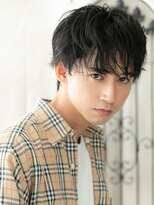 モッズヘア メン 新所沢店(mod's hair men)&nbsp;ブラックカジュアル束感メンズショートc新所沢