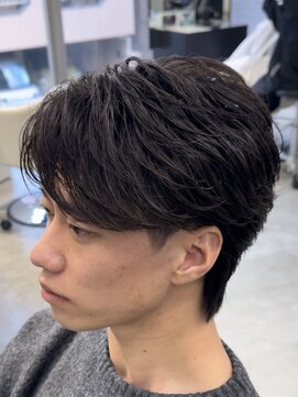 エデアンホンテン メンズサロン(EDEAN 本店 (旧:EDEAN 上通)) 熊本フェザーパーマ ショート MEN'S HAIR