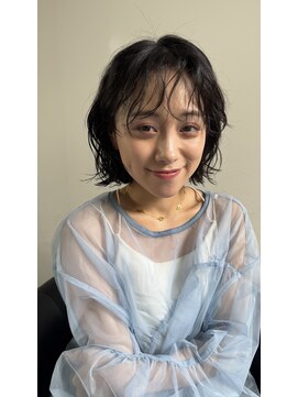 エレン 池袋(ElEn.) 似合わせボブ・ミディアム×癖毛風パーマ