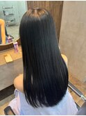 20代30代くびれ顔周りレイヤーカット美髪質改善ストレート