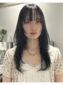 フゾンカウチ(fuzon kauti) ハッシュカット顔周りレイヤー韓国風10代20代