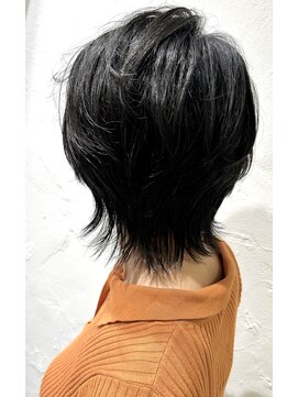 美容室 スタジアム(Stadium) 髪質改善　ナチュラルストレート　ショートウルフ