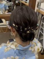 チューズデー(TUESDAY)&nbsp;ふわふわシニヨン×金箔