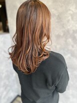 ザラフター ザブリーチ 新下関(the laughter/The bleach)&nbsp;オレンジブラウン♪ワンカールレイヤー