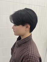 イル 天神西通り店(ill) センターパートマッシュ/韓国マッシュ/刈り上げ/2ブロック