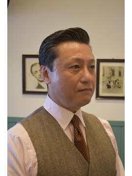 富士東洋理髪店 7:3パートスタイル