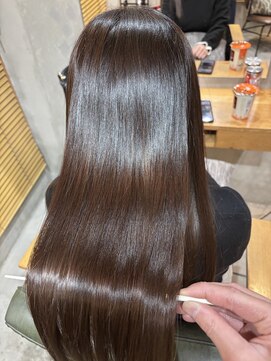 ソウス(SOURCE) 髪質改善メテオストレート　植木涼太