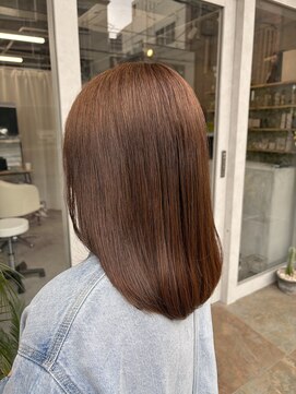 エマ 浦上駅前店(EMMA) ベージュ×シルクトリートメント