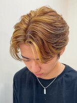 シーク 八王子(CHIC)&nbsp;外国人風ハイライトセンターパート【八王子】