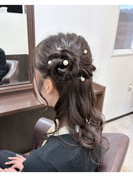 グラードステラ(grado stella) ハーフアップ