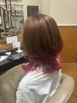 ユニックス イオンモール柏店(UNIX)&nbsp;【ブリーチカラー】インナーカラー×エンドカラー