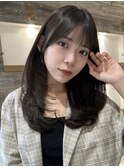 ミディアムレイヤー 結べるレイヤーカット【肥田亜沙美】