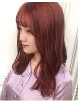 シャルティア 岩国(SHALLTIA)&nbsp;ハイトーン/ケアブリーチ/チェリーピンク/韓国系/髪質改善/艶髪