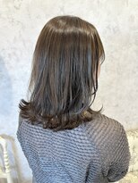 ディーヴァヘアーエズ(DIVA hair Eze)&nbsp;大人可愛いブリーチなしカラーくびれミディアム髪質改善