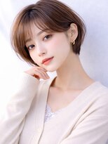 ソレア(SOLEA)&nbsp;20代30代40代50代髪質改善ミルクブラウンナチュラルショート