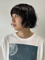 フゾンカウチ(fuzon kauti)&nbsp;ダークパープル/ナチュラルショート/夏のヘアアレンジ/北池袋