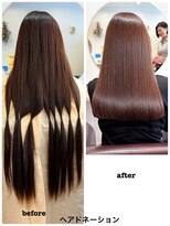 エメールヘア(aimere hair)&nbsp;2回目のヘアドネーション×艶ロング