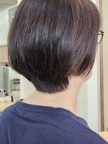 イマジン 八戸ノ里店(IMAGINE)&nbsp;ショートボブ50代、60代スタイル