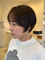 サラ ビューティー サイト 古賀店(SARA Beauty Sight)&nbsp;ショート/透明感カラー/サイドバング/大人ショート/20代30代40代
