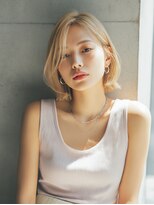 ロッソ 大橋店(Rosso) 耳かけのハイトーンボブ【大橋】