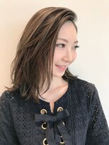 エルサロン 大阪店(ELLE salon) シンプルなオトナゆる巻きロブ