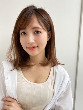 ラフ フロム ガーデン(Laf from GARDEN) 加藤貴大30代40代人気大人に似合う外ハネミディアムスタイル