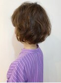 大人ボブ/ボブパーマ/ボリューム/大人女子に人気◎お手入れ簡単