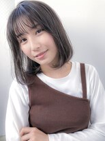 アコロン 武蔵小杉(acoron.) 小顔前髪×ココアブラウン×大人かわいい×フリンジウェーブ