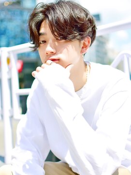 ディッセンバー 神宮前(December) 【laundry】 Sカールニュアンスパーマ/サイドグラデーション