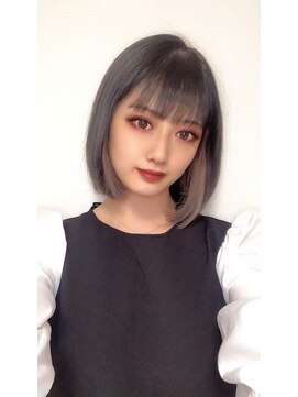 スリジエ(Cerisier) 黒瀬ナノさんインナーカラーボブ