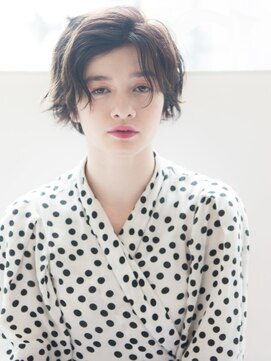キープへアデザイン(keep hair design) 【自由が丘KEEP三橋】大人のベリーショート×黒髪