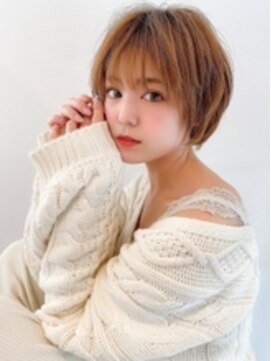 アグ ヘアー カフカ 富田林店(Agu hair kafka) 《Agu hair》.愛され抜け感ショート