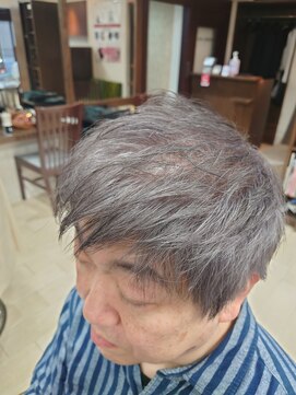 グルーマーズトウキョウ(GROOMER/S TOKYO) 【GROOMER/S 丸山】 シルバーカラー スタイル