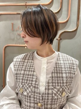 ロンド エスポワール 錦糸町(Lond espoir) 【工藤昴】グレージュカラーボブウルフココアベージュ【錦糸町】