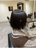 簡単可愛いシンプルボブ