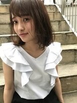 ヒート バイ アンカットラウンジ 渋谷(HEAT by UNCUT&LOUNGE)&nbsp;シースルーバング&ボブ【HEAT by UNCUT&LOUNGE 渋谷】